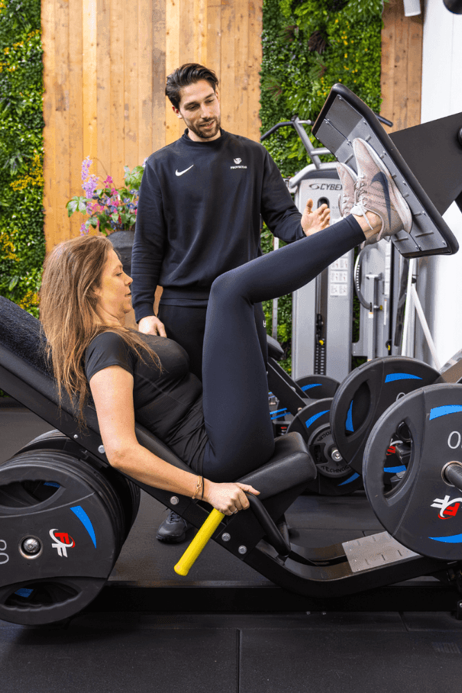 personal training voor krachttraining met professionele begeleiding